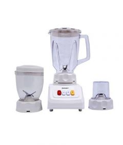 Gaba National 3 in 1 Blender & Grinder (GN-703/20)  On Installments-New Saad  ( 3 Months 0% Percent Profit Product Available On 48 Months Installment )